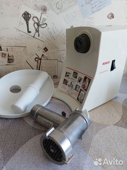 Электромясорубка bosch