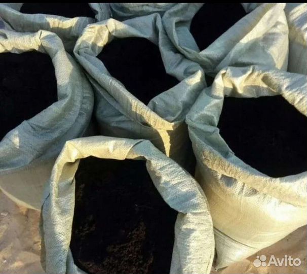 Чернозем в мешках