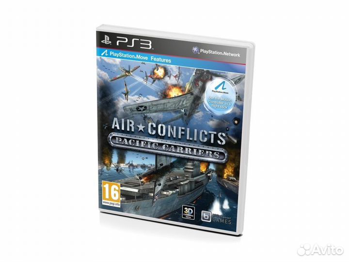 Air Conflicts Pacific Carriers, б/у, английский