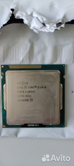 Процессор intel core i5 3470