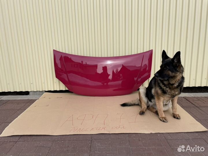 Капот на Газель усиленный цвет Мальва малиновый