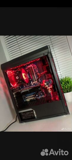 Игровой пк с монитором