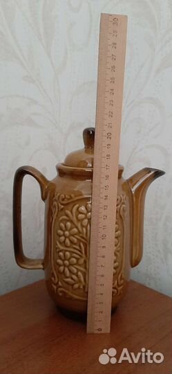 Чайник керамический СССР 21см