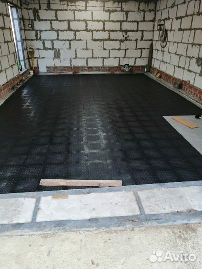 Модульные полы для гаража