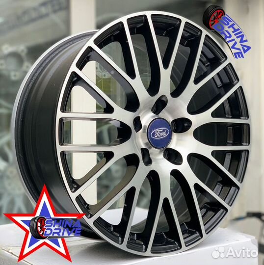 Диски Ford R18 5x108 Black Groove Gloss