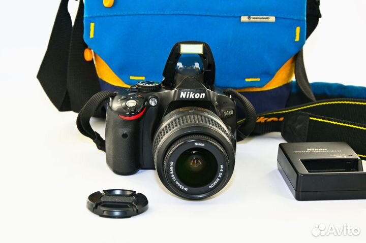 Nikon D5100 16.2MP зеркалка Kit Nikon AF-S 18-55
