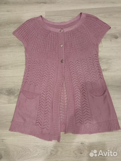 Кардиганы (накидки, жилеты) больших размеров