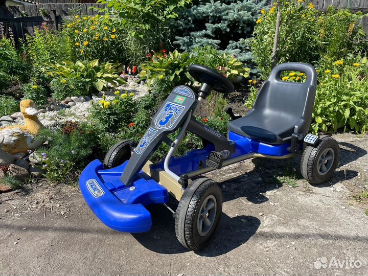 Детский автомобиль с педалями Карт (Полесье)