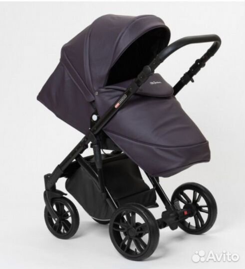 Коляска 2 в 1 mr sandman экокожа