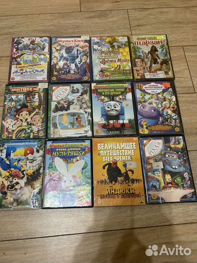 Dvd диски мультфильмы