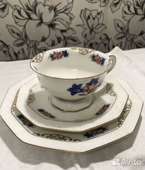 Кофейное чайное трио Eschenbach Германия бавария