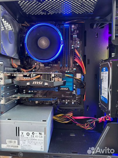 Компьютер игровой Intel Core i5-3470/Gtx1060/8/SSD
