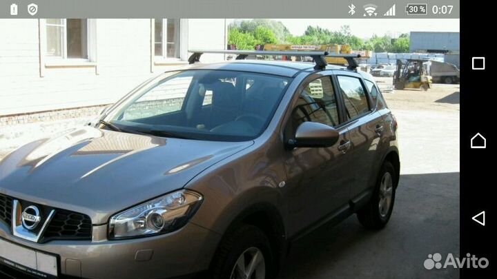 Багажник Люкс аэро на крышу Nissan Quashkai