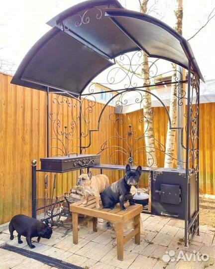 Кованый мангал