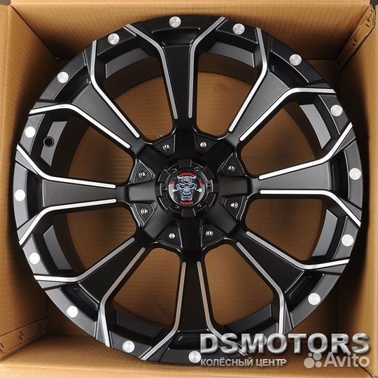 Диски JT146-8 9/18 6x139.7 ET0 d110.1 matt black m