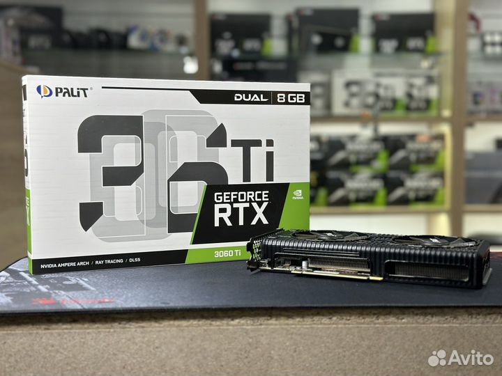 Видеокарта Palit RTX 3060 Ti Dual OC +Скупка