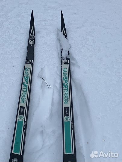 Беговые лыжи СССР пластик