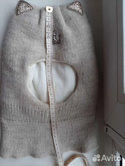 Шапка шлем на девочку