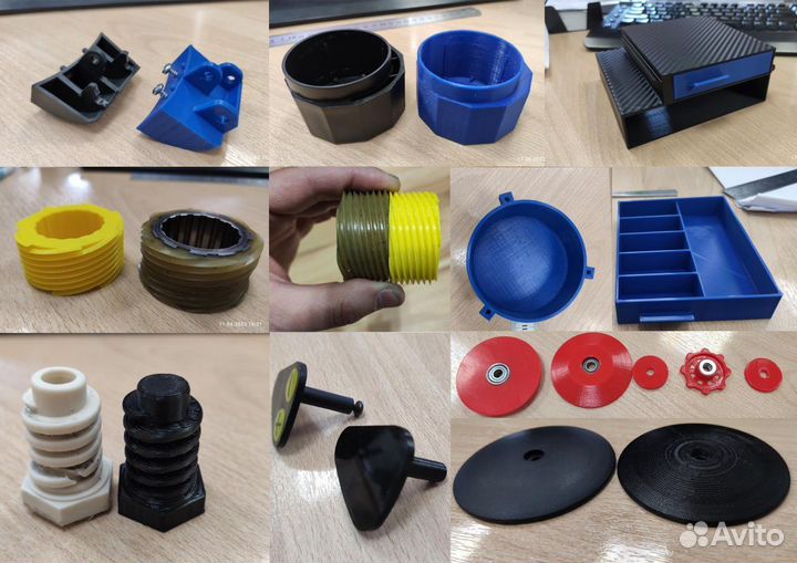 Детали по образцу, 3D печать, лазерная гравировка