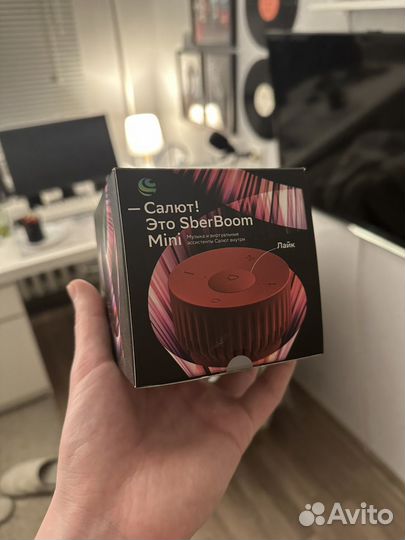 Умная колонка сбер бум мини Джой
