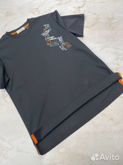 Футболка мужская hermes