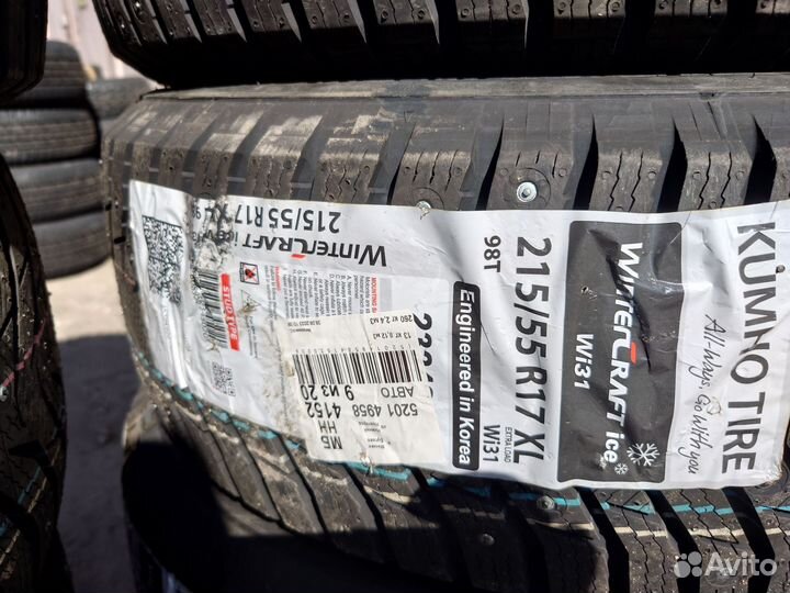 Kumho WinterCraft Ice WI31 215/55 R17 98T