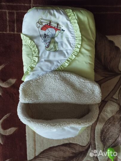 Конверт для младенца зимний