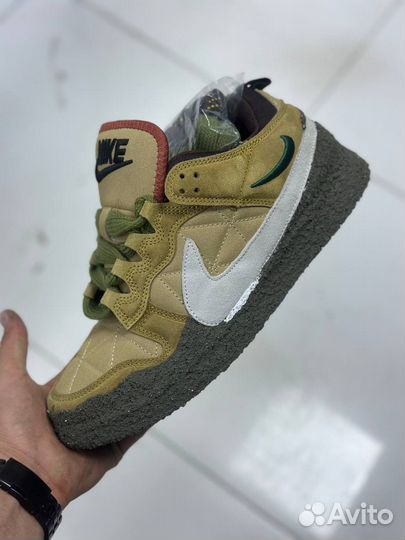 Кроссовки nike sb dunk low cactus flea market