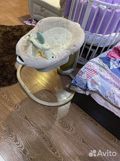 Детские электронные качели