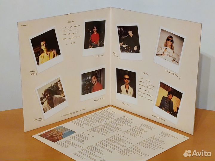 Paul McCartney – Pipes Of Peace (винил, LP), 1983