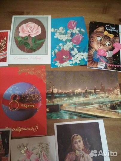 Раритетная открытка СССР (комплектом)