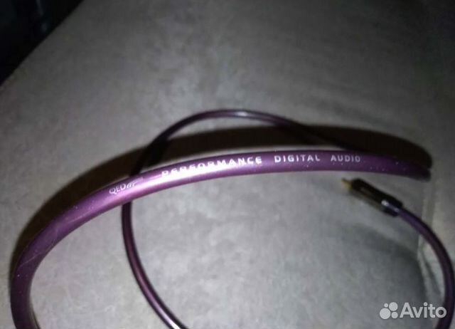 QED Performance коаксиал RCA 1m. Медь 99,999 OFC