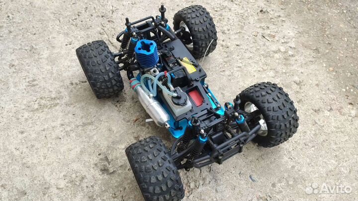 Радиоуправляемый монстр Hsp nitro truck 4WD