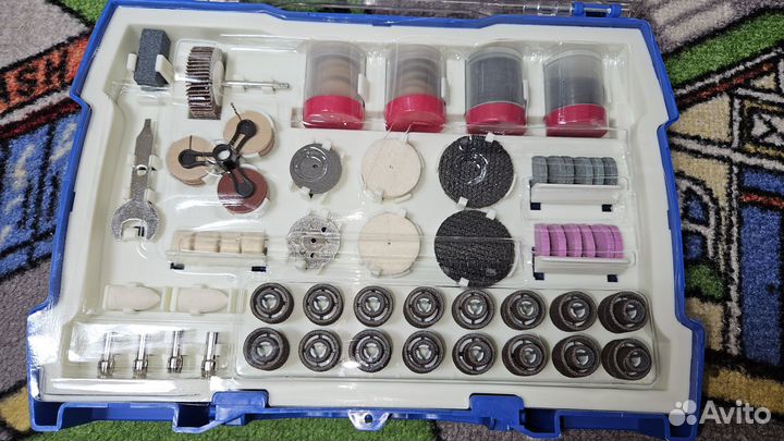 Набор насадок 287 шт. на граверы типа Dremel