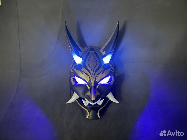 Маска самурая Genshin Impact Xiao