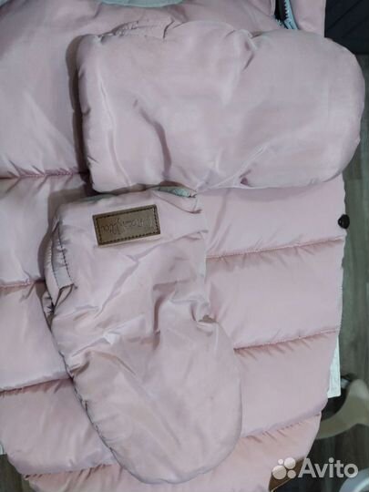 Зимний конверт в коляску