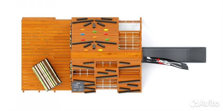 Новый детский спортивный комплекс для дачи