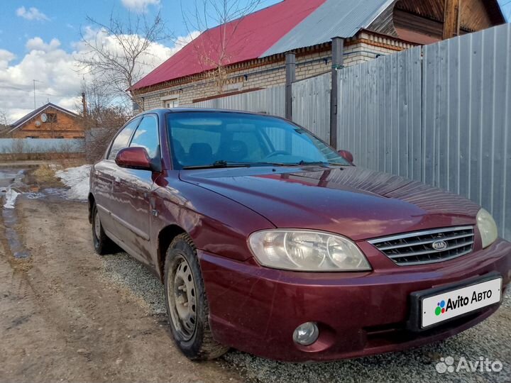 Kia Spectra 1.6 МТ, 2006, 143 000 км