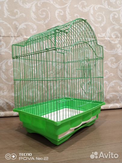 Клетка для волнистого попугая торг