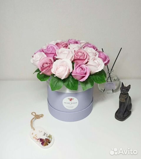 Нежный Букет из Мыльной Пенки