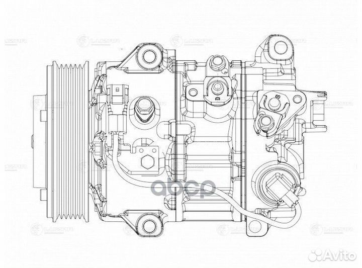 Компрессор кондиц. для а/м Toyota RAV 4 (13) 2