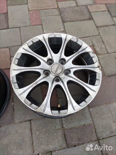 Диски литые r 15 5 100 комплект 4 шт