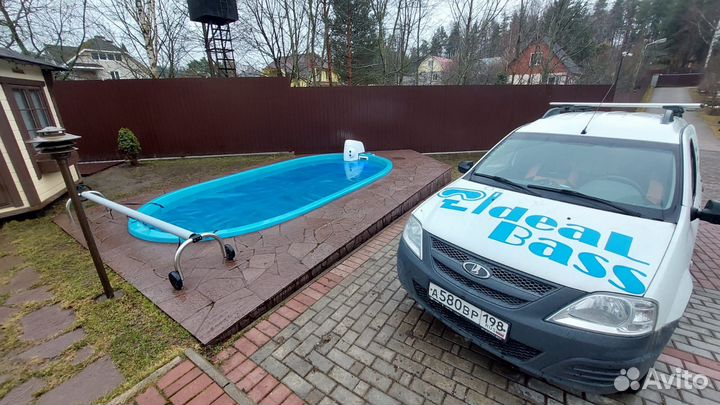 Пластиковый бассейн