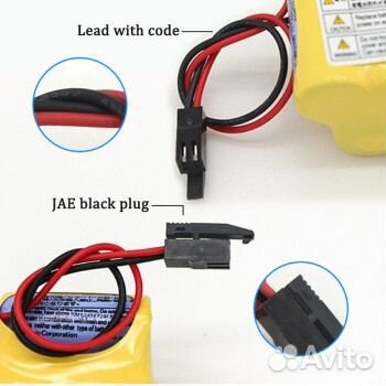 Panasonic br-2/3agct4A 6V литиевая батарея fanuc