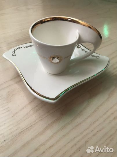 Кофейная пара swarovski