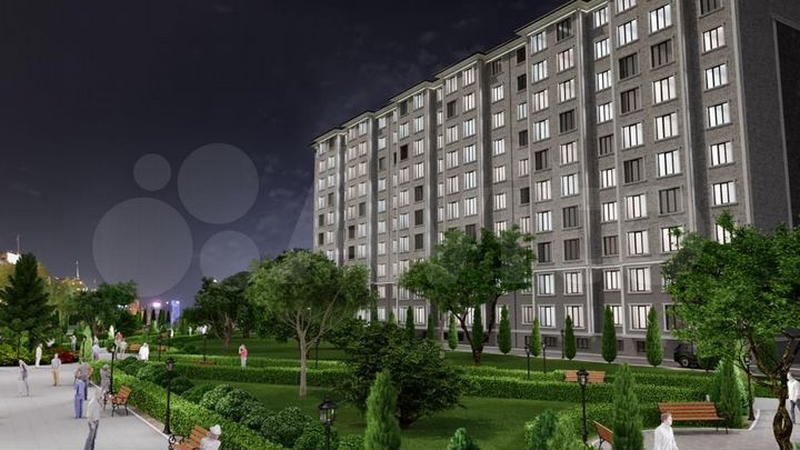 1-к. квартира, 48,9 м², 6/10 эт.