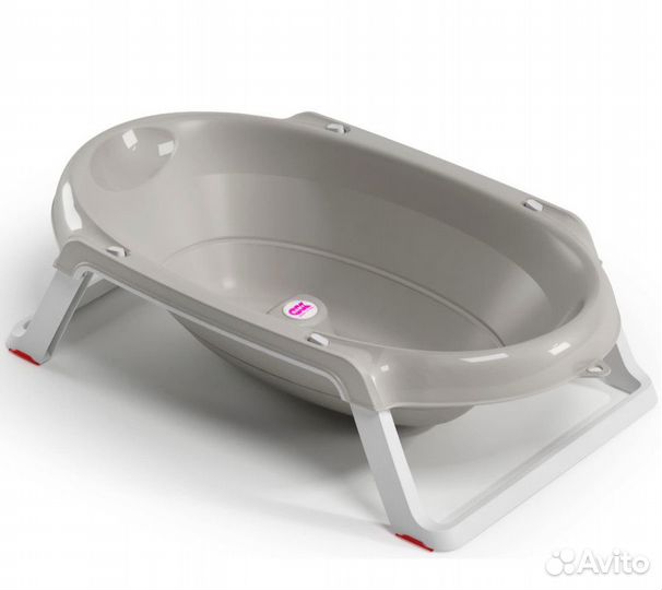 OK Baby ванночка складная Onda Slim grey
