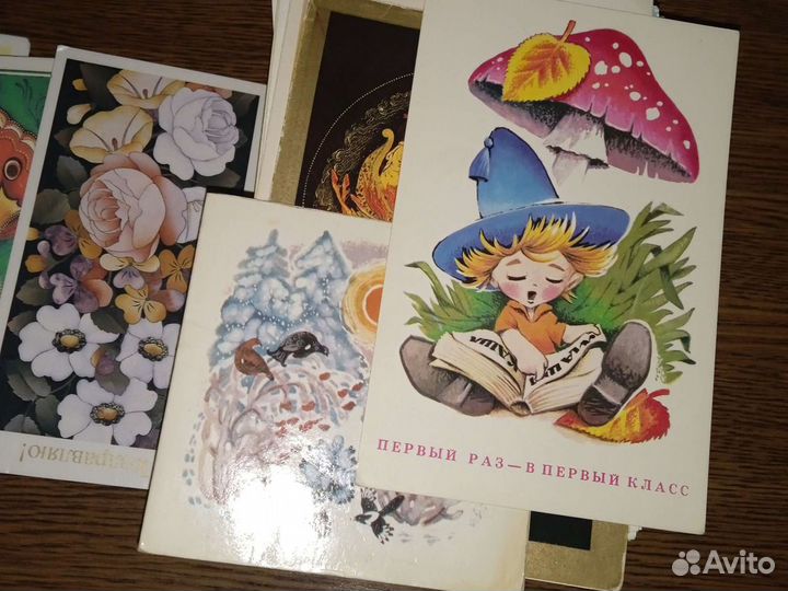 Открытки СССР чистые