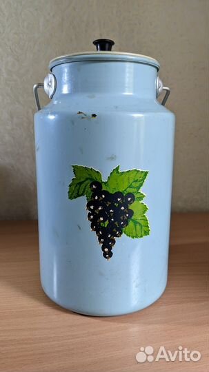 Бидон алюминиевый винтаж СССР