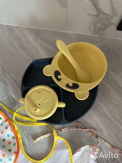 Силиконовая посуда для малыша